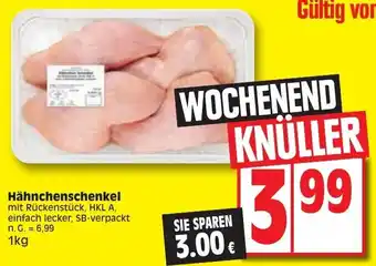 Edeka Hähnchenschenkel 1 kg Angebot