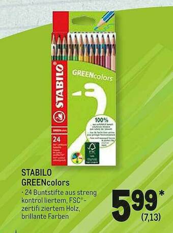 METRO Stabilo Greencolors Angebot