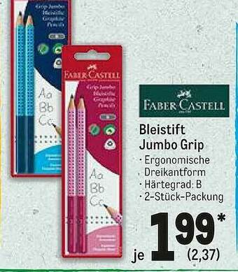 METRO Bleistift Jumbo Grip Faber Castell Angebot