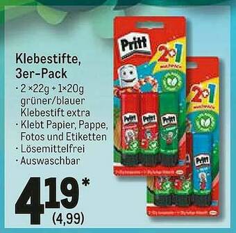 METRO Klebestifte 3er-pack Pritt Angebot