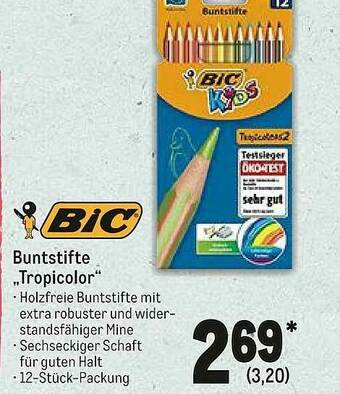 METRO Buntstifte „tropicolor” Bic Angebot