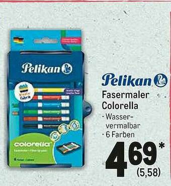 METRO Pelikan Fasermaler Colorella Angebot