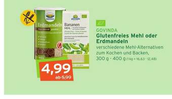 Naturgut Govinda Glutenfreies Mehl Oder Erdmandeln Angebot