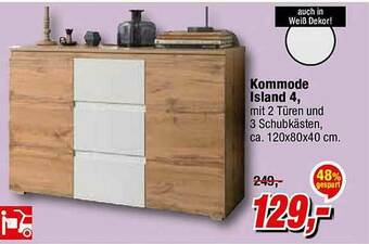 Opti Wohnwelt Kommoden Programm Island 4 Angebot