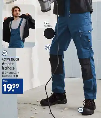 Aldi Nord Active Touch Arbeitslatzhose Angebot