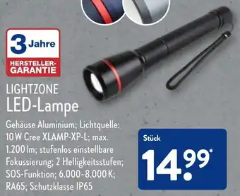 Aldi Nord Lightzone LED Lampe Angebot