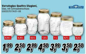 Opti Wohnwelt Van Well Vorratsglas Quatro Stagioni Angebot