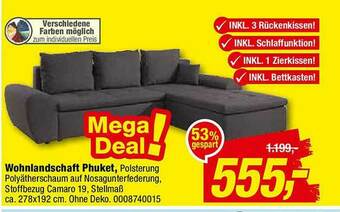 Opti Wohnwelt Wohnlandschaft Phuket Angebot