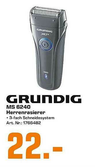 Saturn Grundig Ms 6240 Herrenrasierer Angebot