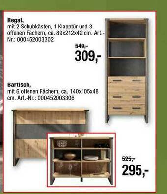 Opti Wohnwelt Regal Oder Bartisch Angebot