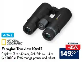 Aldi Nord National Geographic Fernglas Trueview 10x42 Angebot