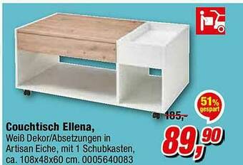 Opti Wohnwelt Couchtisch Elena Angebot