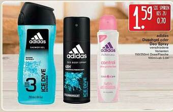 WEZ Adidas Duschgel Oder Deo Spray Angebot