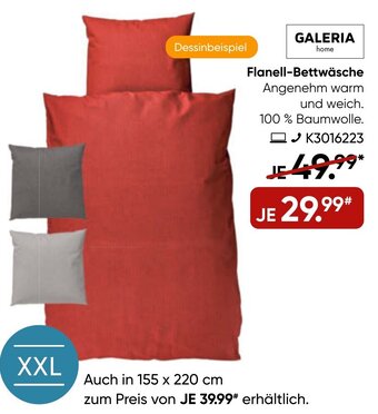 Galeria Galeria Home Flanell Bettwäsche Angebot