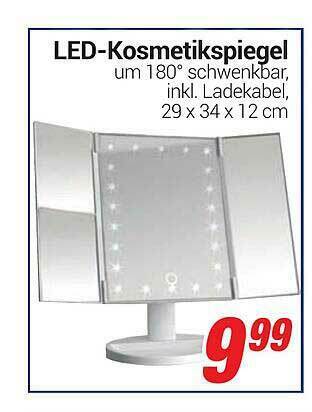 CENTERSHOP Led-kosmetikspiegel Angebot