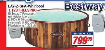 CENTERSHOP Bestway Lay-z-spa-whirlpool 1123 L Helsinki Angebot