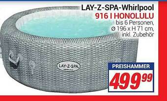 CENTERSHOP Lay-z-spa-whirlpool 916 L Honolulu Angebot