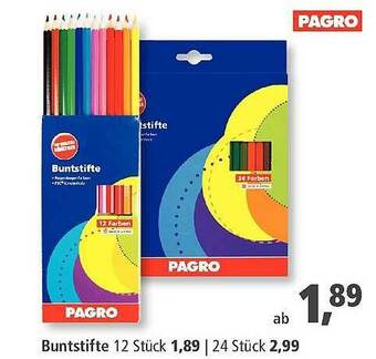 Pfennigpfeiffer Pagro Buntstifte Angebot