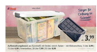 Pfennigpfeiffer Rival Aufbewahrungsboxen Angebot