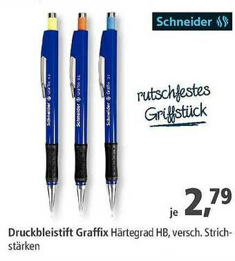 Pfennigpfeiffer Schneider Druckbleistift Graffix Angebot