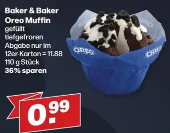 Handelshof Baker & Baker Oreo Muffin 110 g Stück Angebot