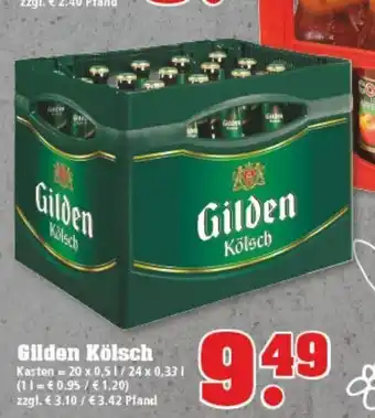 trinkgut Gilden Kölsch 20x0,5L / 24x0,33L Angebot