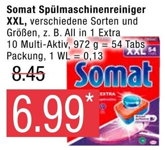 Marktkauf Somat Spülmaschinenreiniger XXL Angebot