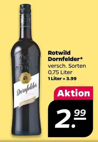 NETTO Rotwild Dornfelder 750ml Angebot