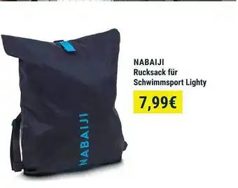 Decathlon Nabaiji rucksack für schwimmsport lighty Angebot