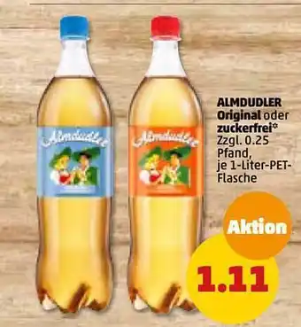 PENNY Almdudler original oder zuckerfrei Angebot