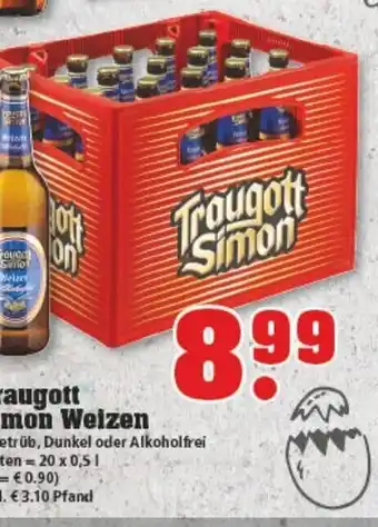 trinkgut Traugott Simon Weizen 20x0,5L Angebot