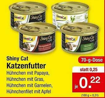 Zimmermann Shiny Cat Katzenfutter Angebot