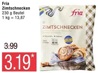 Marktkauf Fria Zimtschnecken 230 g Beutel Angebot