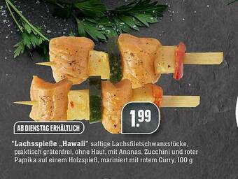 Edeka Lachsspieße „hawaii” Angebot