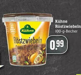 Edeka Kühne Röstzwiebeln Angebot