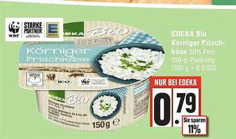 Edeka Edeka Bio Körniger Frischkäse Angebot