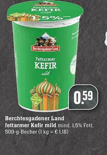 Edeka Berchtesgadener Land Fettarmer Kefir Mild Angebot