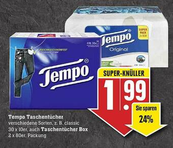 Edeka Tempo Taschentücher Auch Taschentücher Box Angebot