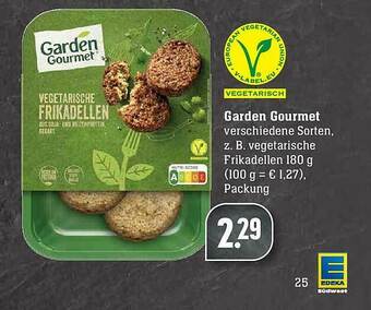 Edeka Garden Gourmet Angebot