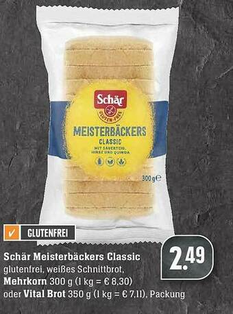 Edeka Schär Meisterbäckers Classic, Mehrkorn Oder Vital Brot Angebot