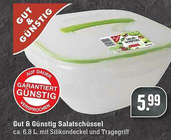 Edeka Gut & Günstig Salatschüssel Angebot