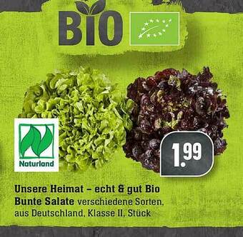 Edeka Unsere Heimat Bio Bunte Salate Angebot