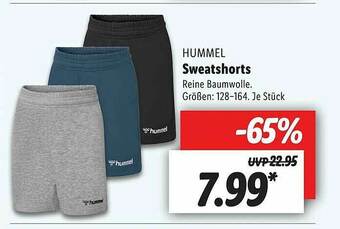 Lidl Hummel Sweatshorts Angebot