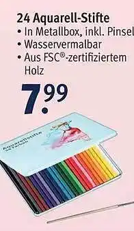 Rossmann 24 Aquarell-Stifte Angebot