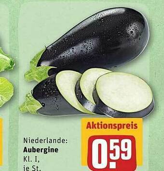 REWE Aubergine Angebot