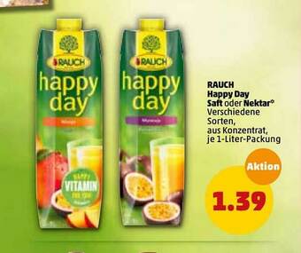 PENNY Rauch Happy Day Saft Oder Nektar Angebot