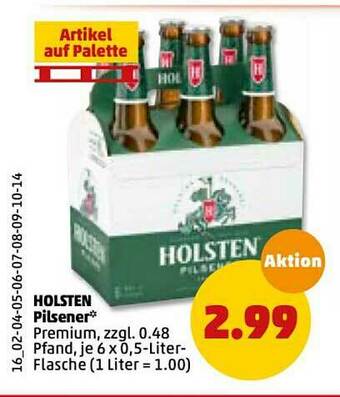 PENNY Holsten Pilsener Angebot