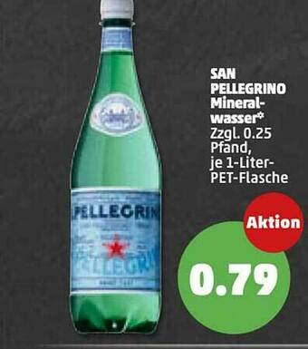 PENNY San Pellegrino Mineral-wasser Angebot