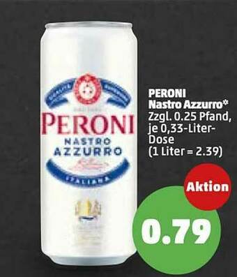 PENNY Peroni Nastro Azzurro Angebot