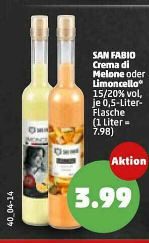 PENNY San Fabio Crema Di Melone Oder Limoncello Angebot